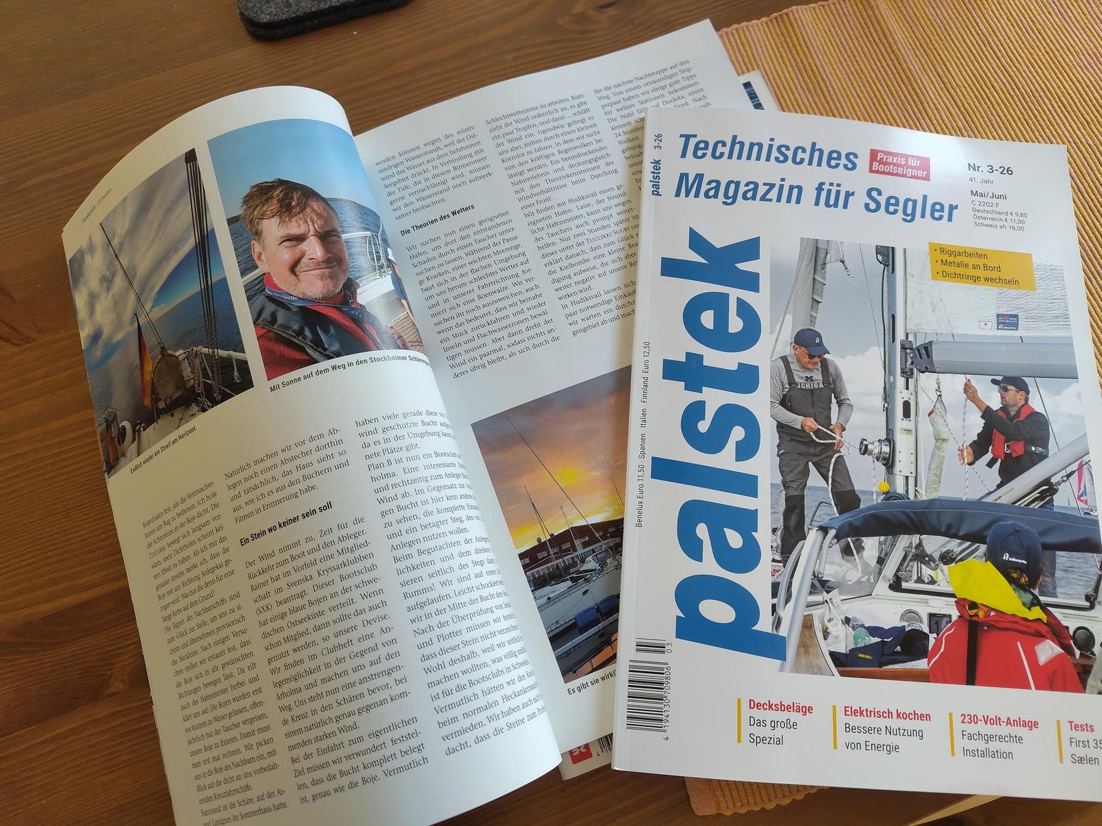 Palstek Magazin Segeln